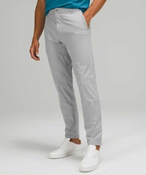 Lululemon Commission Classic-Fit Pant 28" Warpstreme Erkek Pantolon Gümüş | TNPLHR-834