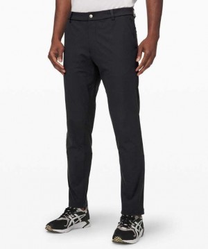 Lululemon Commission Classic-Fit Pant 37" Warpstreme Online Only Erkek Pantolon Obsidian | JXYHOQ-421