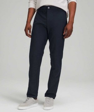 Lululemon Commission Classic-Fit Pant 37" Warpstreme Online Only Erkek Pantolon Lacivert | DBEJYI-697