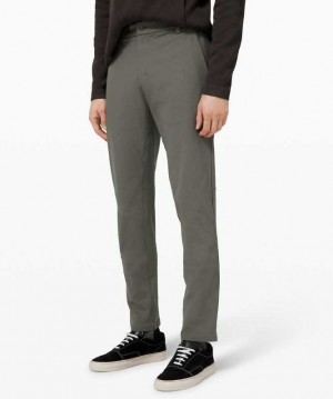 Lululemon Commission Classic-Fit Pant 37" Warpstreme Online Only Erkek Pantolon Gri | ABNOWE-158