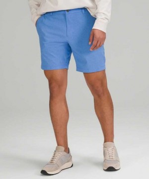 Lululemon Commission Classic 7" Erkek Şort Mavi | GWOLPH-629