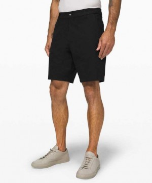 Lululemon Commission Classic 9" Erkek Şort Siyah | QIBFKC-620