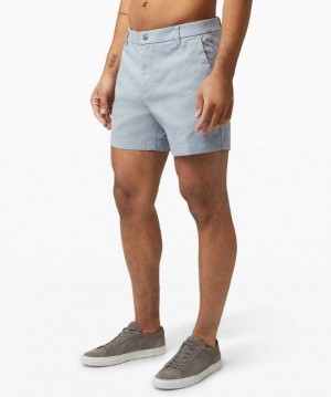 Lululemon Commission Classic Fit 5" Oxford Online Only Erkek Şort Beyaz | BFPKMY-791