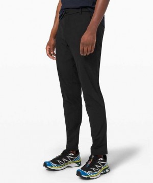 Lululemon Commission Pant Classic 28"L Erkek Pantolon Siyah | IDHRVX-986