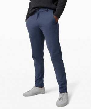 Lululemon Commission Pant Classic 32"L Erkek Pantolon Mavi | NECUSK-765