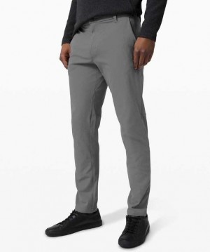 Lululemon Commission Pant Classic 32"L Erkek Pantolon Gri | NJUDPC-701