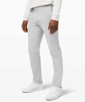 Lululemon Commission Pant Classic 32"L Erkek Pantolon Gümüş | FMIYSU-801
