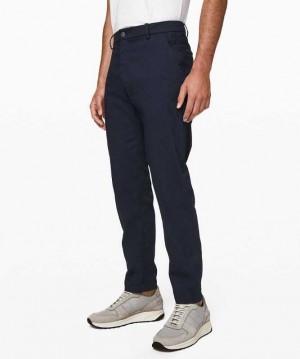 Lululemon Commission Pant Classic 34"L Erkek Pantolon Lacivert | NRFJDC-429