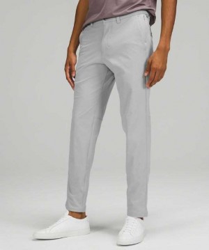 Lululemon Commission Pant Slim 28"L Erkek Pantolon Gümüş | OSFJAL-153