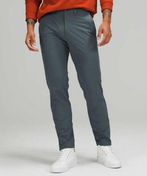 Lululemon Commission Pant Slim 30"L Erkek Pantolon Mavi | OAVDGJ-936