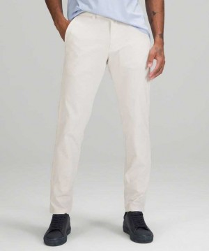 Lululemon Commission Pant Slim 32"L Erkek Pantolon Beyaz | AVPUJE-756
