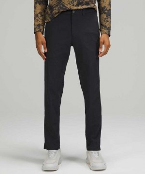 Lululemon Commission Pant Slim 37"L Erkek Pantolon Obsidian | BNOGYS-219