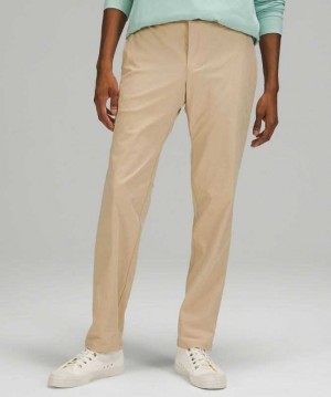Lululemon Commission Relaxed-Fit Pant 34" Warpstreme Online Only Erkek Pantolon Trench | JGWLTS-768