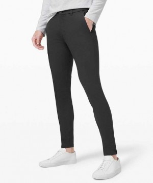 Lululemon Commission Skinny-Fit Pant 32" Warpstreme Erkek Pantolon Obsidian | FSCPQW-986
