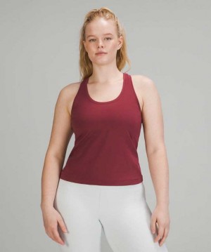 Lululemon Cool RB Nulu Kadın Üstler Mulled Wine | IJKTGY-792