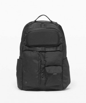 Lululemon Cruiser Backpack 22L Çantası Siyah | QMGIST-831