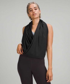 Lululemon Customizable Snap Fular Siyah | IZONCJ-542