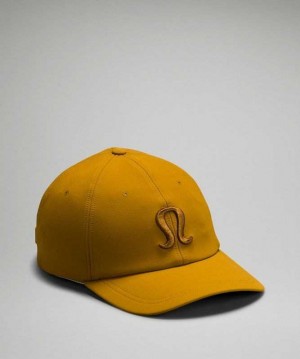 Lululemon Days Shade Ball Cap Logo Şapkalar Altın | MBUEXC-638