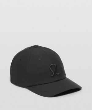 Lululemon Days Shade Ball Cap Logo Şapkalar Siyah | BGLQIF-549