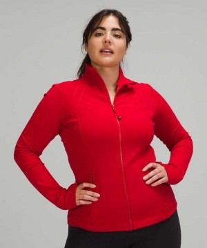 Lululemon Define Luon Kadın Kapşonlu Koyu Kırmızı | YHSJAG-591