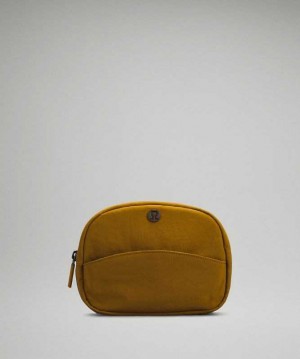 Lululemon Double-Zip Mini Pouch Çantası Altın | CEIJQO-174