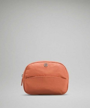 Lululemon Double-Zip Mini Pouch Çantası Pembe | HFWZEA-237