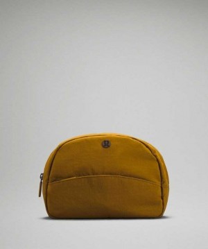 Lululemon Double-Zip Pouch Çantası Altın | HEKWAB-893