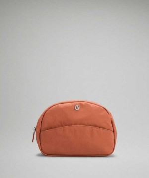 Lululemon Double-Zip Pouch Çantası Pembe | AIMRNP-629