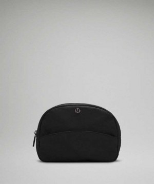 Lululemon Double-Zip Pouch Çantası Siyah | ARMDTH-140