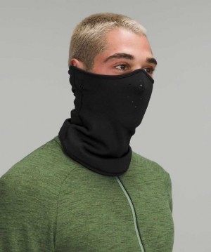Lululemon Down 2-in-1 Run Neck Warmer Fular Siyah | GNFZSY-962
