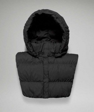 Lululemon Down Insulated Hood Şapkalar Siyah | SXJVWU-843