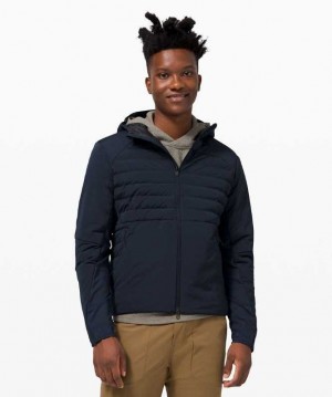 Lululemon Down for It All Erkek Mont Lacivert | HXYLZJ-237