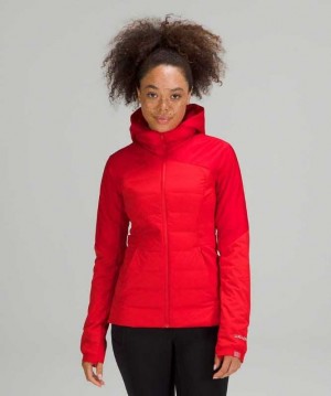 Lululemon Down for It All Kadın Mont Kırmızı | ULCFOE-167