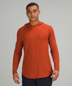 Lululemon Drysense Erkek Üstler Aztec Brick | LQAYHN-016