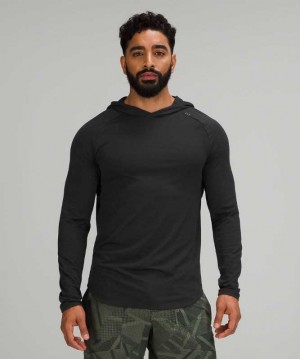 Lululemon Drysense Erkek Üstler Siyah | LJQNKD-316