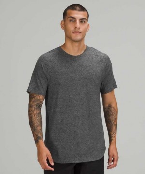 Lululemon Drysense Training Sleeve Shirt Erkek Üstler Siyah Gri | HOBRUS-271