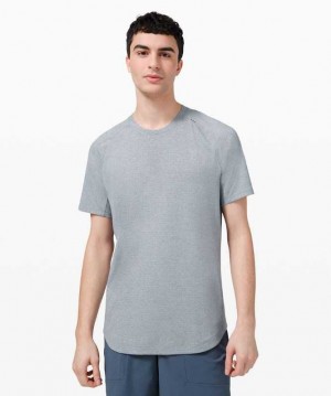 Lululemon Drysense Training Sleeve Shirt Erkek Üstler Beyaz | YGQUDJ-103