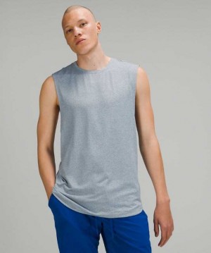 Lululemon Drysense Training Sleeveless Erkek Üstler Beyaz | RUCEMO-136
