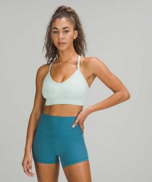 Lululemon Ebb to Street C/D Kadın Spor Sütyeni Nane | UNVPOZ-504