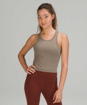 Lululemon Ebb to Street RB Crop Kadın Üstler Rover | HSZWJK-982