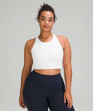 Lululemon Ebb to Train Kadın Spor Sütyeni Beyaz | HQKILU-816