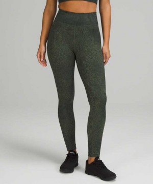 Lululemon Ebb to Train Super-High-Rise Tight 25" Kadın Tayt Yeşil Yeşil | KGSDRN-073
