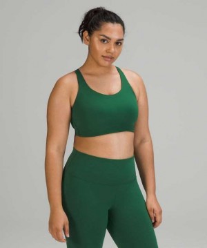 Lululemon Energy High Support Kadın Spor Sütyeni Yeşil | QOVLSB-326
