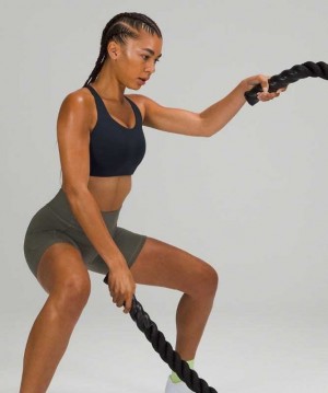 Lululemon Energy High Support Kadın Spor Sütyeni Lacivert | UJLNVI-680