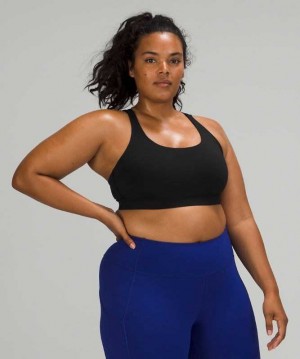 Lululemon Energy Kadın Spor Sütyeni Siyah | KLUDWN-762