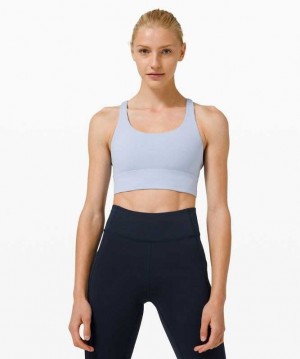 Lululemon Energy Long Line Kadın Spor Sütyeni Mavi | GOPIXM-836