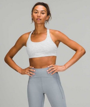 Lululemon Energy Medium Support, B–D Cups Kadın Spor Sütyeni Pembe | UGEMQL-982