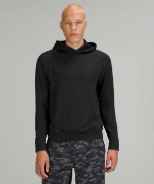 Lululemon Engineered Warmth Erkek Kapşonlu Siyah Siyah | SKHQPR-804
