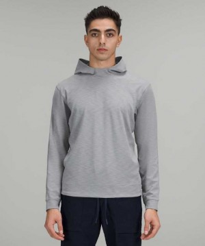 Lululemon Everlux Oversized Erkek Kapşonlu Gri | GEQDUK-987