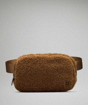 Lululemon Everywhere Belt Fleece Çantası Burnt Caramel | LGKCXZ-691